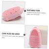 minkissy 3-Piece Portable Silicone Body Wash Brush, Double-Sided Shower Massage Brush, Gentle Exfoliation for Adults, with Hanging Loop view 3