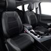 KWAYA 9-Piece Car Seat Covers for Hyundai i10 2019–2023+, Leather, Waterproof, Front and Rear Seat Protection, Easy to Clean, 2 Gray view 1