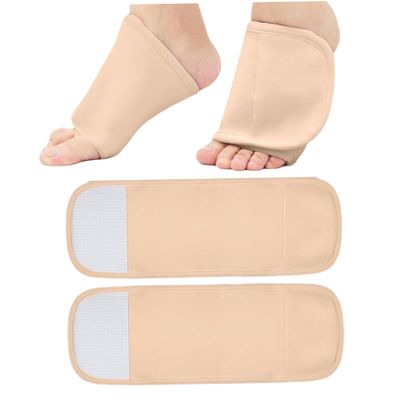 2-Pack Reusable Castor Oil Foot Wraps, Adjustable Soft Compress Pads