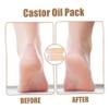 2-Pack Reusable Castor Oil Foot Wraps, Adjustable Soft Compress Pads view 2