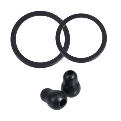 GOOHOCHY Stethoscope PVC Ring and Earpiece Replacements, 2 Sets
