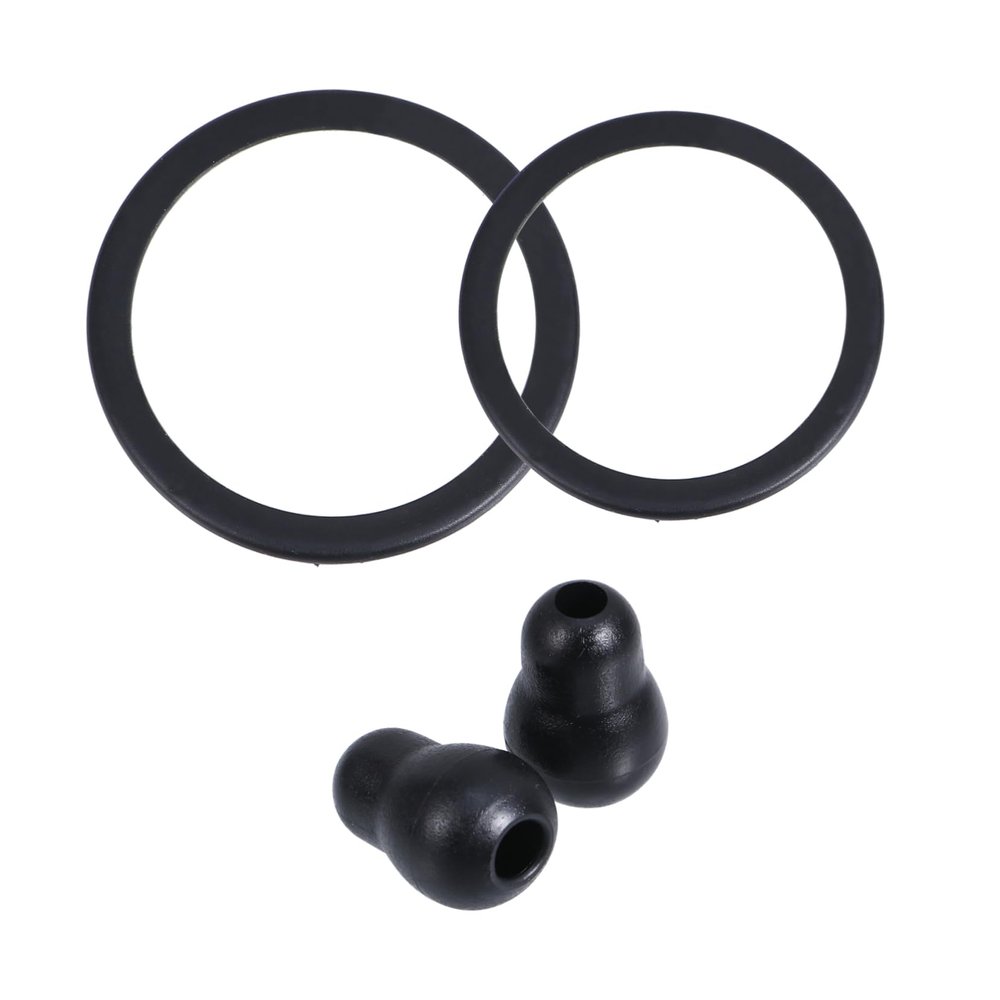 GOOHOCHY Stethoscope PVC Ring and Earpiece Replacements, 2 Sets
