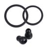 GOOHOCHY Stethoscope PVC Ring and Earpiece Replacements, 2 Sets view 1