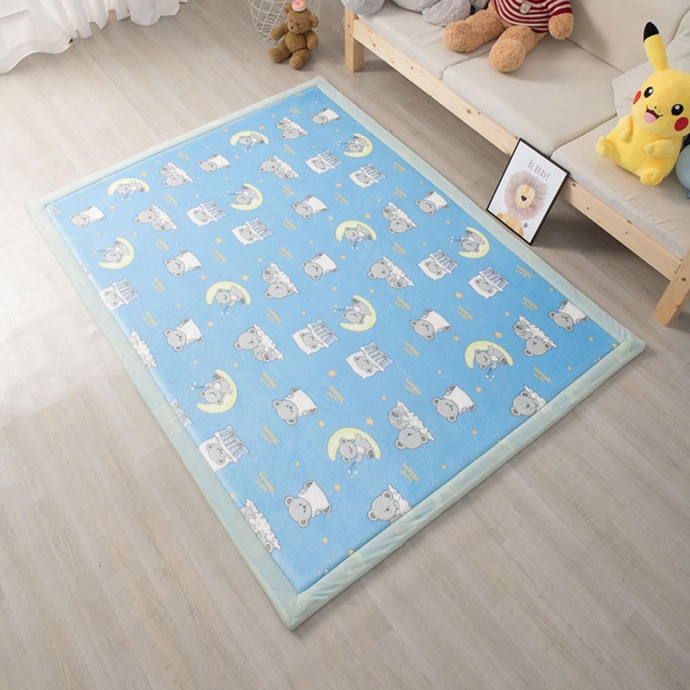 Single Tree Forest Kids' Rug, Raccoon, 150 × 150 cm