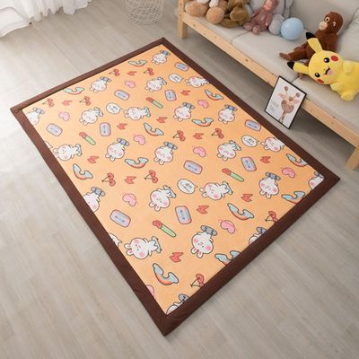 Single Tree Forest Kids' Room Rug, Rainbow Bunny, 80 x 150 cm