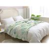 Snuggle Blanket 150 x 200 cm, Monstera Leaf Tropical Plant Fleece Throw view 3