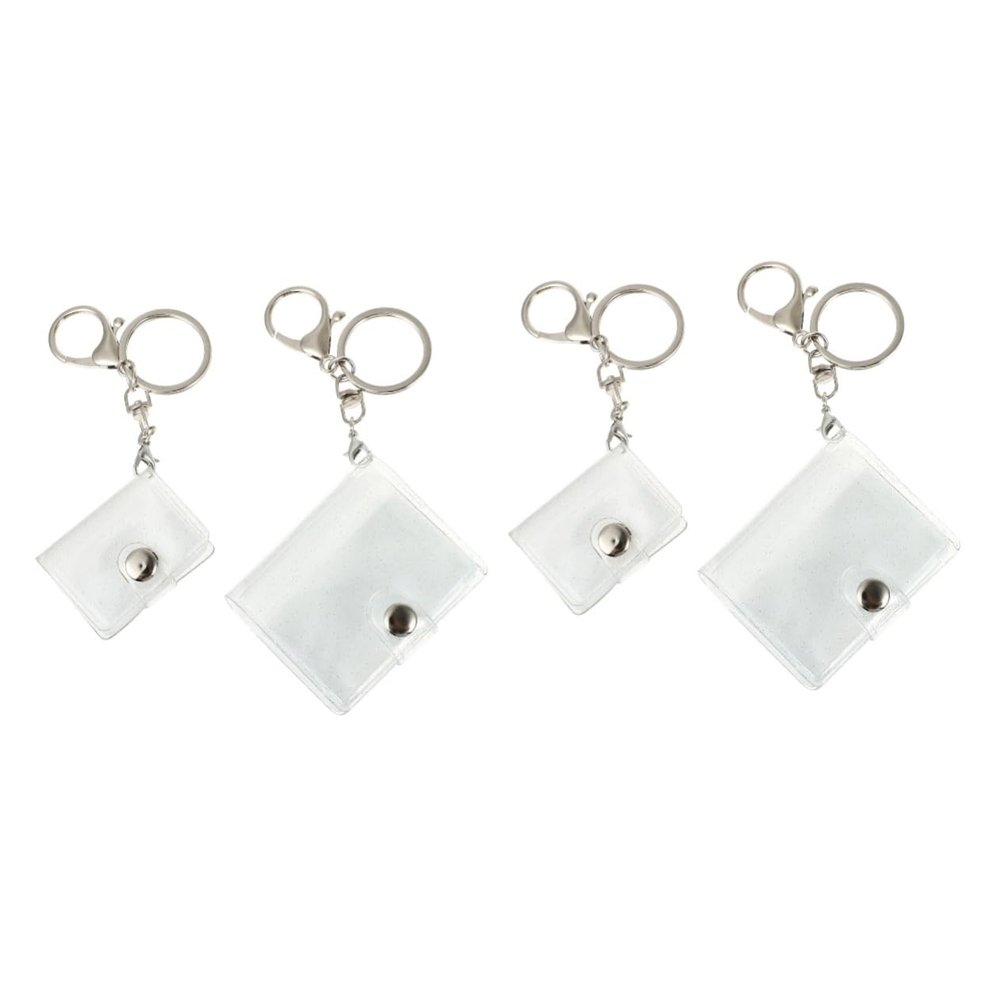 ifundom 4-Piece Mini Photo Album Keychains