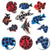 minkissy 9-Piece Liquid Crystal Aquarium Thermometer Stickers view 2
