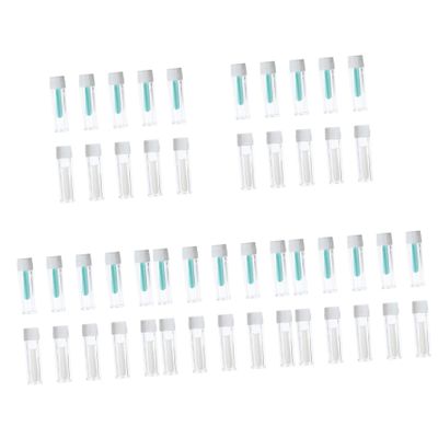 GLEAVI 5 Sets Hard Contact Lens Removal Tools, 10 Silicone Lens Inserters, Compact for Travel, 10 pcs. × 5