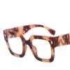 PARWANA Square Reading Glasses with Blue-Light Protection, Pink, +200 view 1