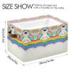 Sky Rainbow Unicorn S Storage Box, Toy Organizer Basket, Large Laundry Basket for Kids’ Living Room or Nursery view 4