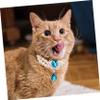 Minkissy Imitation Pearl Collar for Pets, Adjustable Collar for Small Animals, Decorative Cat Collar view 2