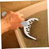 minkissy Cat Litter Scoop and Holder Set, ABS, White view 2