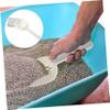 minkissy Cat Litter Scoop and Holder Set, ABS, White view 4