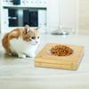 minkissy Stainless Steel Elevated Dual-Bowl Dog Feeder view 2