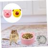 FRCOLOR 2-Piece Ceramic Pet Bowl Set view 3