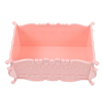 minkissy 1-Piece Pink Hamster Bathtub for Small Pets