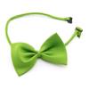 minkissy Adjustable Puppy Collar with Green Bow Tie view 1