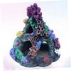 minkissy 1-Piece Aquarium Decoration with Coral and Rocks, Artificial Mountain Landscape Design, Safe for Freshwater and Saltwater, Easy to Clean view 2