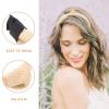 2-Piece Raffia Headbands for Women, Beige view 4