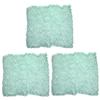 OSALADI 3-Piece Handmade Knitted Wool Blanket Set for Newborns, Light Green view 3