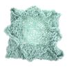 OSALADI 3-Piece Handmade Knitted Wool Blanket Set for Newborns, Light Green view 4