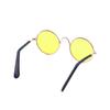 Yellow Dog Sunglasses for Small Dogs, Plastic and Metal view 1