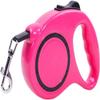 Retractable Dog Leash, 5 m, for Small and Medium Dogs, Deep Pink view 1