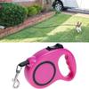 Retractable Dog Leash, 5 m, for Small and Medium Dogs, Deep Pink view 4
