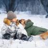 PETCUTE Dog Jacket with Harness, Waterproof Winter Coat with Reflective Trim view 2