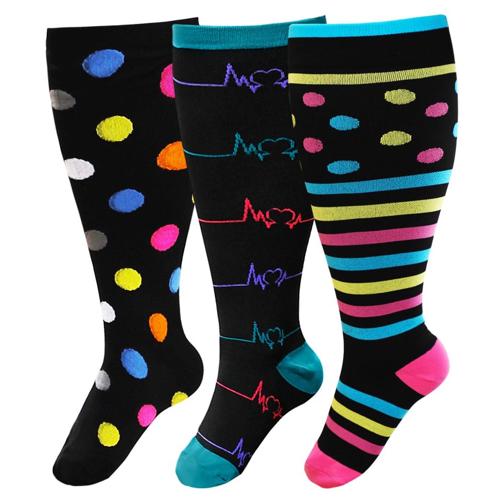 PUTUO Compression Socks for Men and Women