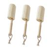 GLEAVI Natural Loofah Bottle and Cup Cleaning Brushes, 3-Piece Set view 1