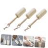 GLEAVI Natural Loofah Bottle and Cup Cleaning Brushes, 3-Piece Set view 3