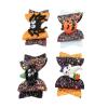 Fonzci 8-Piece Halloween Hair Bows for Pets with Elastic Bands view 3