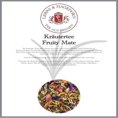 Fruity Mate Herbal Tea 2 kg