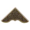 50-Piece Green Bronze Iron Corner Protectors for Wooden Boxes view 1