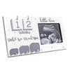 Pitxsgsia Ultrasound Picture Frame with Week Countdown and Elephant Nursery Decor view 1
