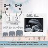 Pitxsgsia Ultrasound Picture Frame with Week Countdown and Elephant Nursery Decor view 3