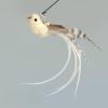ELMAIN Hands-Free Cat Toy Wand with Feathers, Bell, and Strong Suction Cup view 1