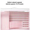 XXL Small Animal Cage with Wheels, Pink, 68 × 45 × 62 view 3