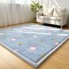 Single Tree Forest Rug for Children's Room, Crawling Mat, Yoga Mat and Exercise Pad, Watermelon Pineapple, 80 x 160 cm view 2