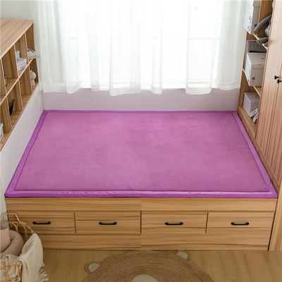 Single Tree Forest Rug for Kids' Room, Play Mat, Yoga Mat & Exercise Mat, Purple, 150 x 200 cm