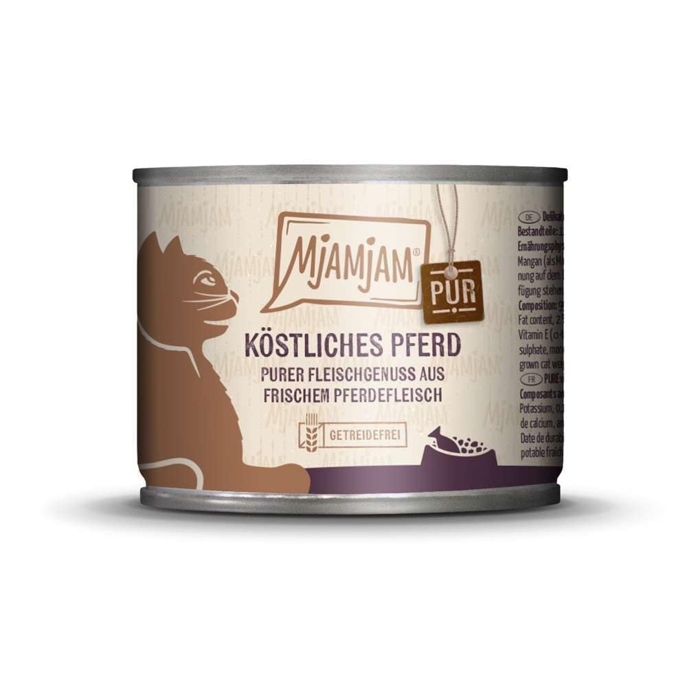 MjAMjAM Pure Cat Food 6 x 200 g