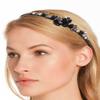 IYOU Retro Black Crystal Rhinestone Headband for Women view 4