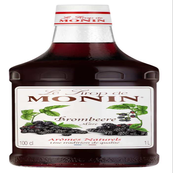 MONIN Blackberry Syrup, 1.0 L