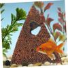 minkissy Resin Egyptian Pyramid Aquarium Ornament view 3
