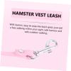 Beaupretty Stylish Vest Leash Set for Hamsters view 3