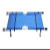 Samnuerly First-Aid Rescue Stretcher, Folding Medical Stretcher with Handles, Aluminum Alloy Rescue Cot 98 view 3