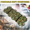 Samnuerly Folding Stretcher Bed, Portable Multifunctional Household Stretcher with Carrying Bag for Outdoor Emergencies A view 4