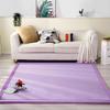 Single Tree Forest Rug for Kids' Room, Violet, 150 × 180 cm view 3